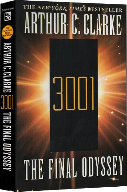 英文原版 3001 the final odyssey 太空漫游 科幻悬疑文学小说 阿瑟c