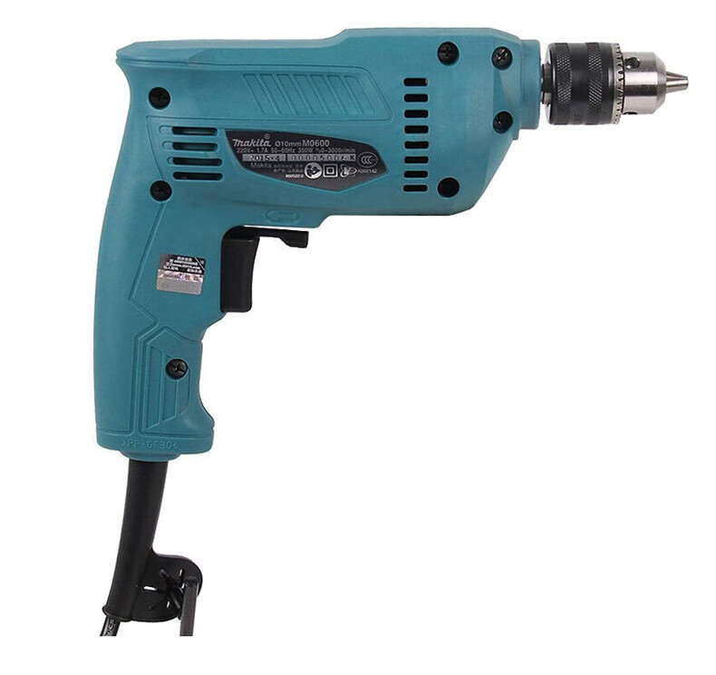 makita 牧田m0600b手电钻正反转无极变速木材钢材钻孔电动螺丝刀家用3