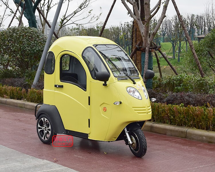 2022升级款 公告款 凯一路k3全封闭三轮电动车成人家用接送学生 预付