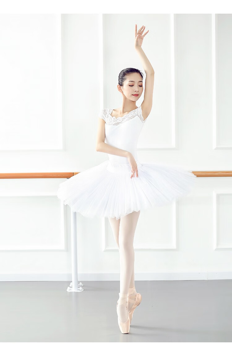 焦点奇饰芭蕾舞服服蕾丝绣花体操服成人女连体芭蕾舞练功服形体服基训