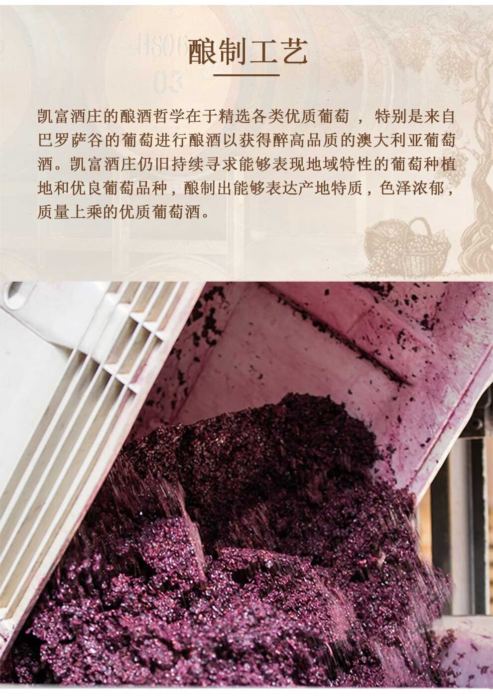 carol)炫金西拉赤霞珠干红葡萄酒 澳大利亚红五星酒庄原瓶直采红酒