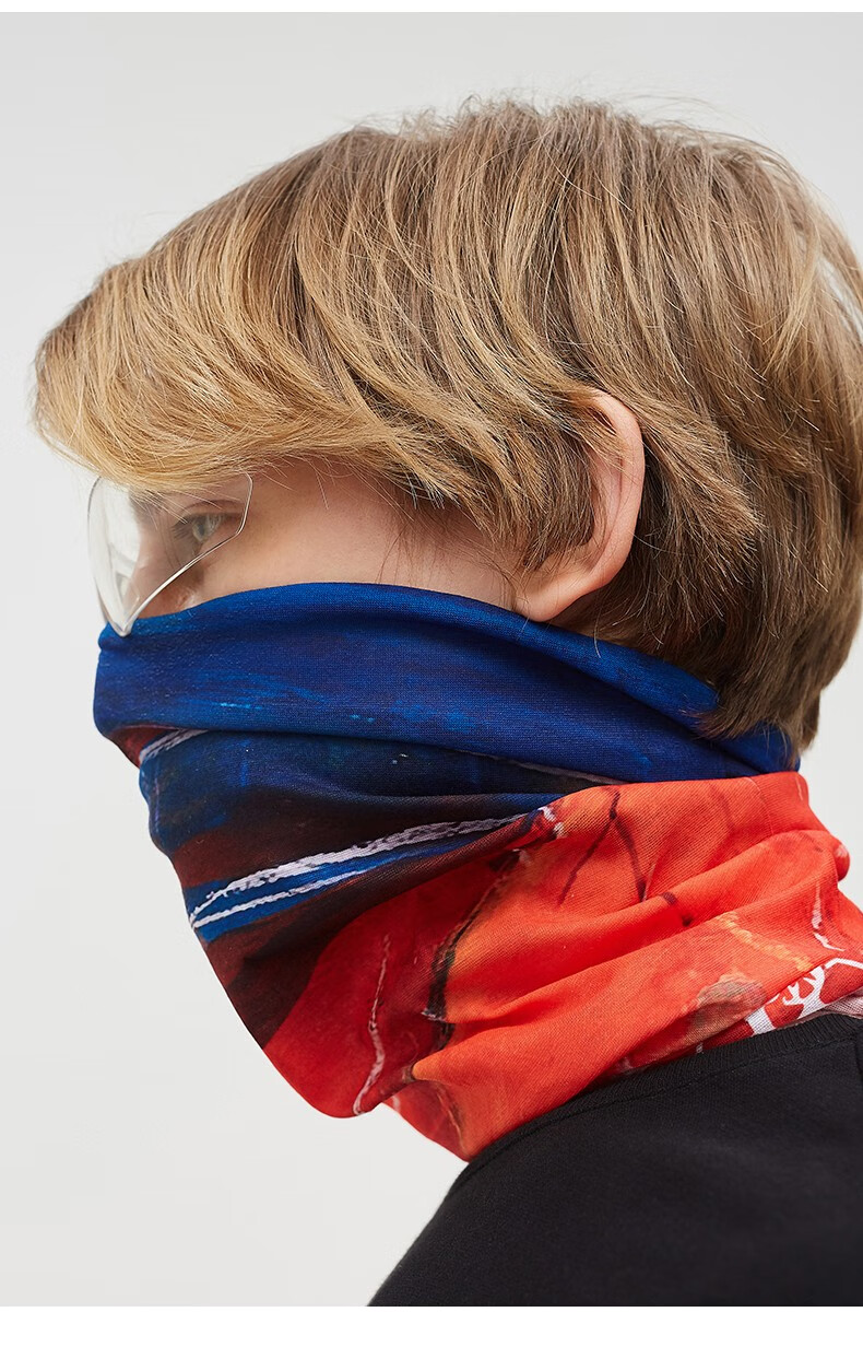 重复/牧高笛(mobigarden)户外运动头巾男女围脖骑行防沙面罩高弹力无