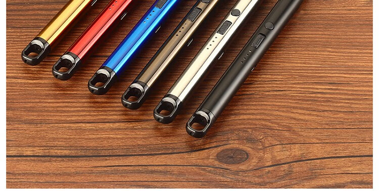 宜迈点火器点火枪打火枪厨房餐馆充电打火机弯头可调节电子防风电弧