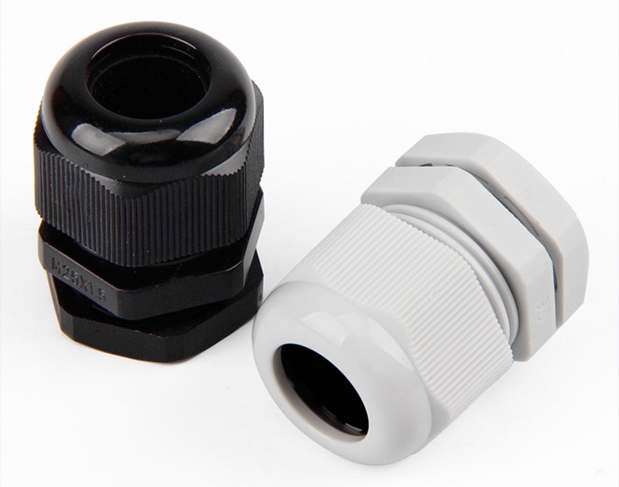 万特弗尼龙电缆防水接头塑料电缆密封堵头固定头葛兰头m25m1215m型