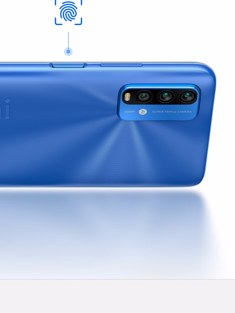 小米redmi红米note94g手机烟波蓝4gb128gb