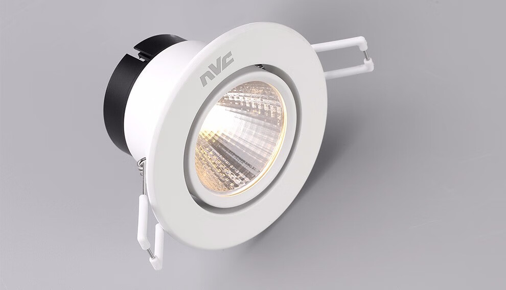 雷士照明牛眼射灯led可调角度全铝天花灯装饰灯筒灯嵌入式背景装饰