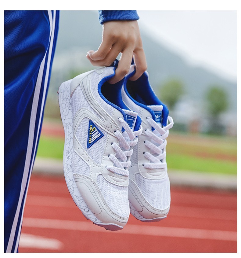 双星中考体测鞋男女2022新款初中体育专用跑步鞋田径训练学生运动鞋
