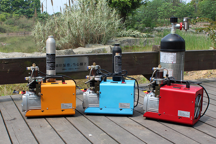 尚佳悦高压打气机高压气泵小型单缸水冷电动充气泵冲气超值精简一体机