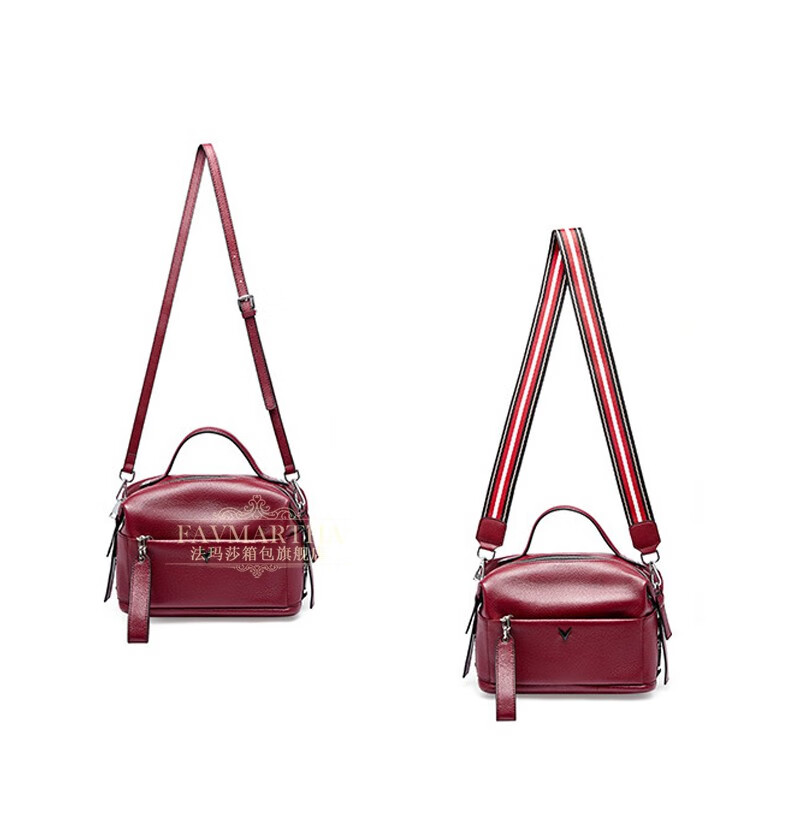 法玛莎品牌2020新品手提包包简约容量大韩版软牛皮通勤