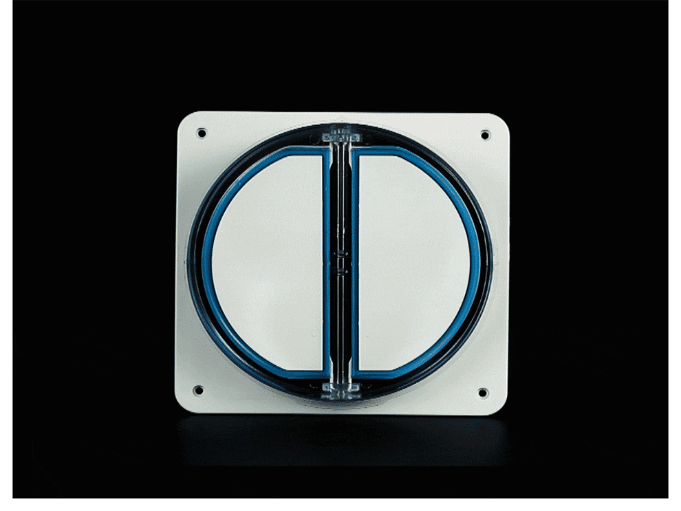 潜水艇(submarine)止回阀烟道止逆阀防油烟倒灌止逆阀抽油烟机耐高温