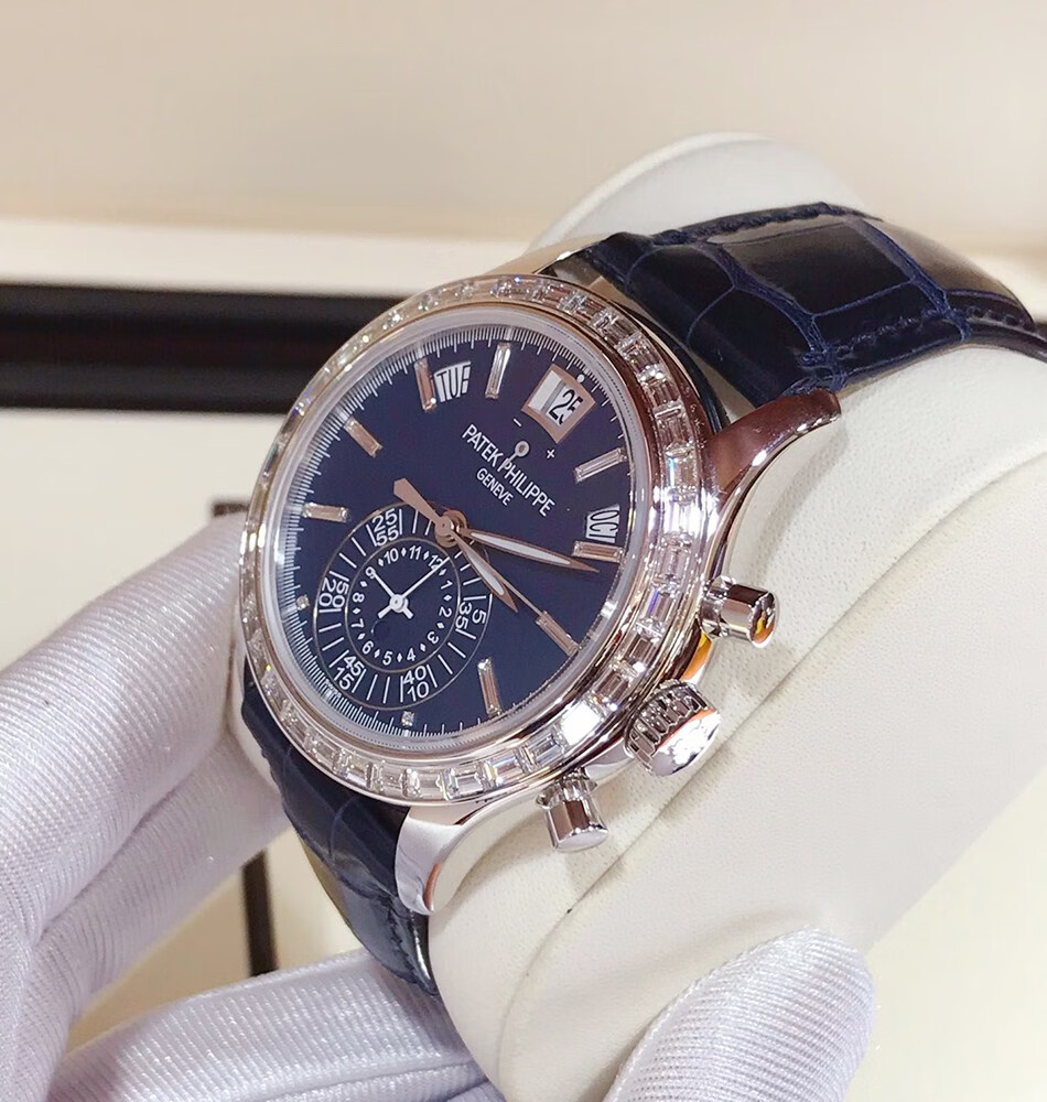 百达翡丽(p p)复杂功能时计系列 自动机械男士腕表 5961r-010 18k玫瑰