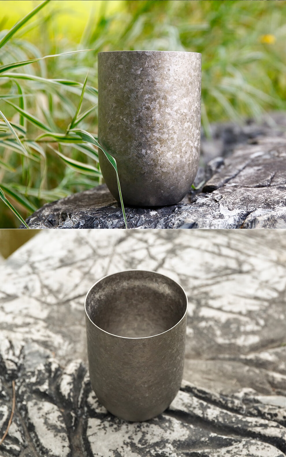 日本进口horie钛杯纯钛水杯啤酒杯酒杯套装泡茶杯情侣杯茶水杯水杯男