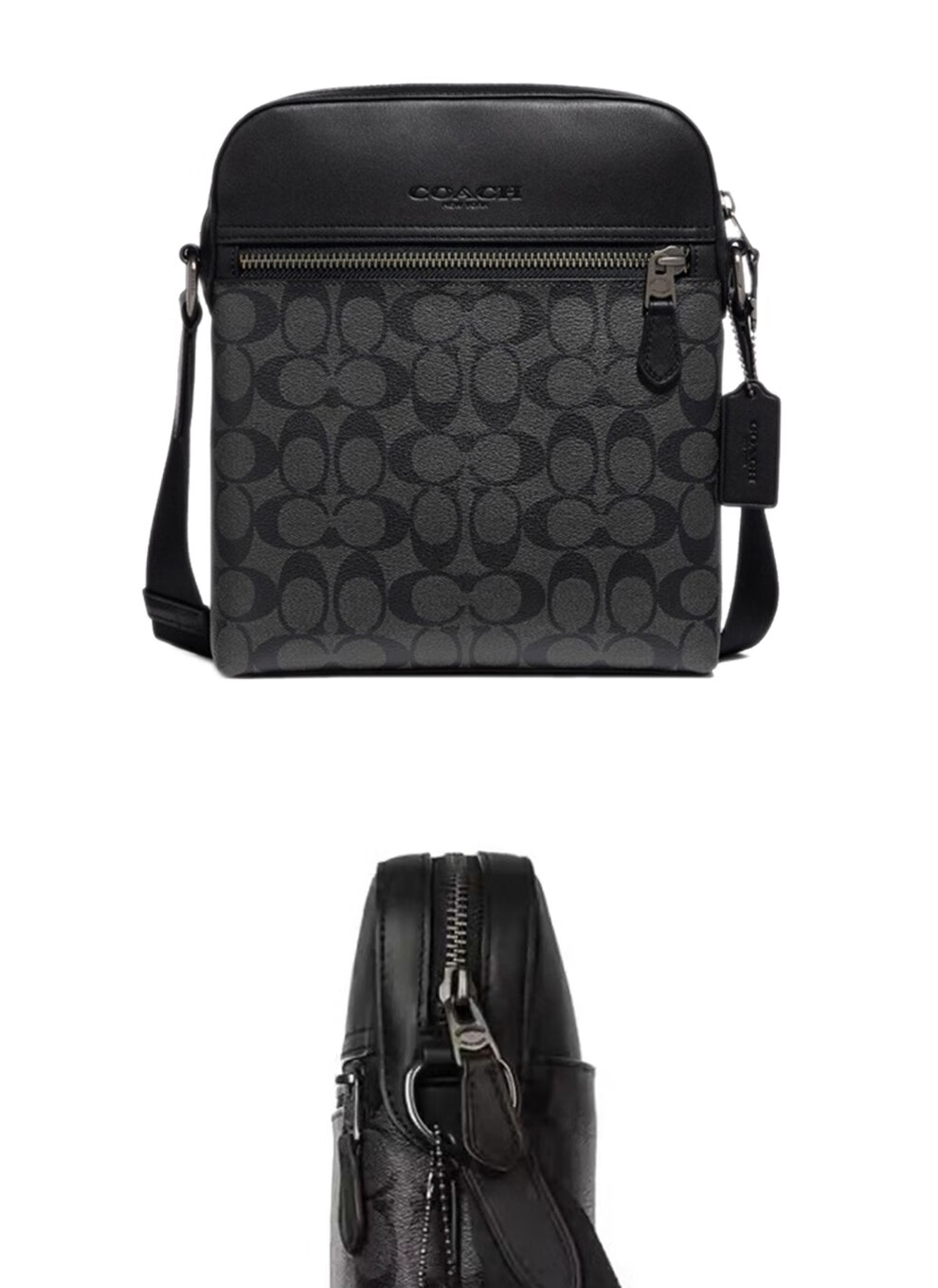 coach蔻驰男包奢侈品男士小号相机包单肩斜挎包生日礼物送男友老公