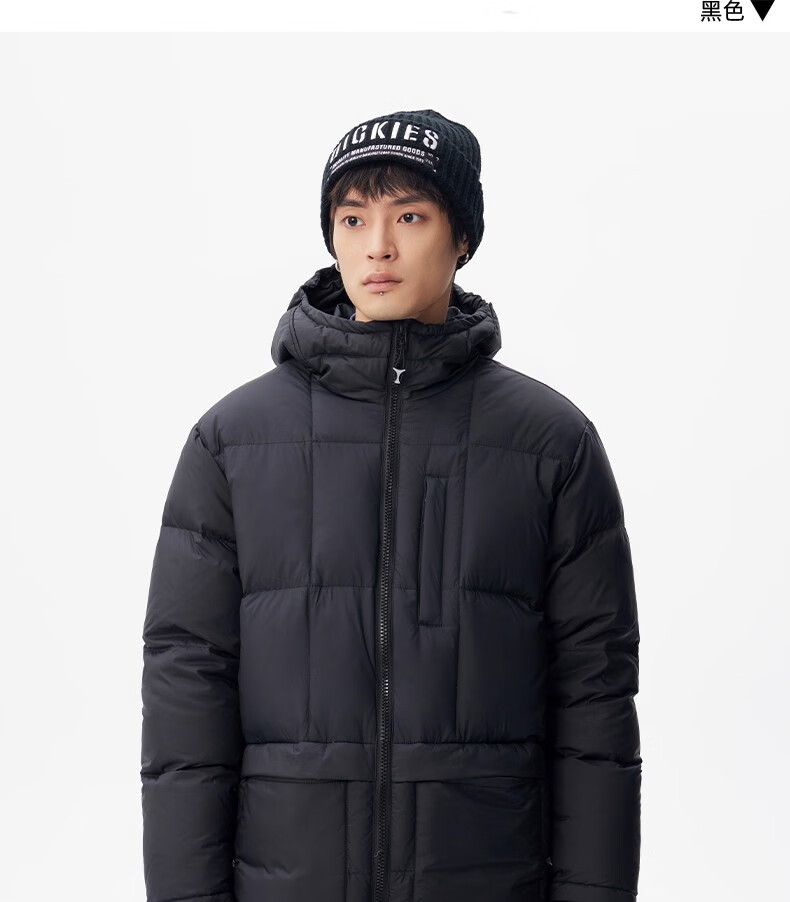 【商场同款】dickies羽绒服 男女情侣22秋冬新品迷彩连帽休闲保暖厚