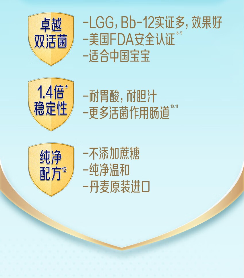 美赞臣安儿健儿童益生菌粉宝宝益生菌婴幼儿可用1gx5包x1盒