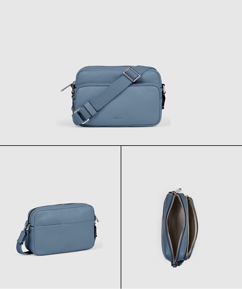 ecco爱步斜挎包男女2021新款时尚拍摄中号包单肩相机包雅致9105812