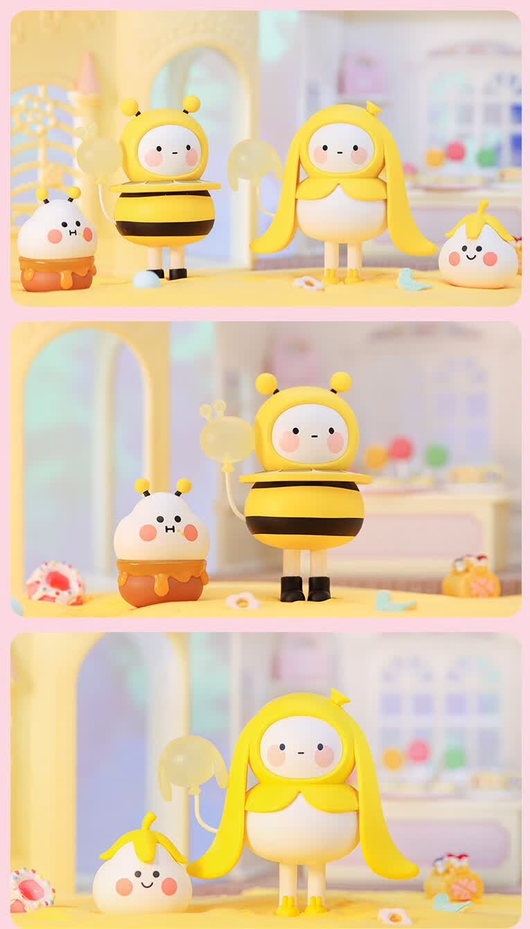 bobo&coco气球人水果系列盲盒公仔 全新盲盒1个