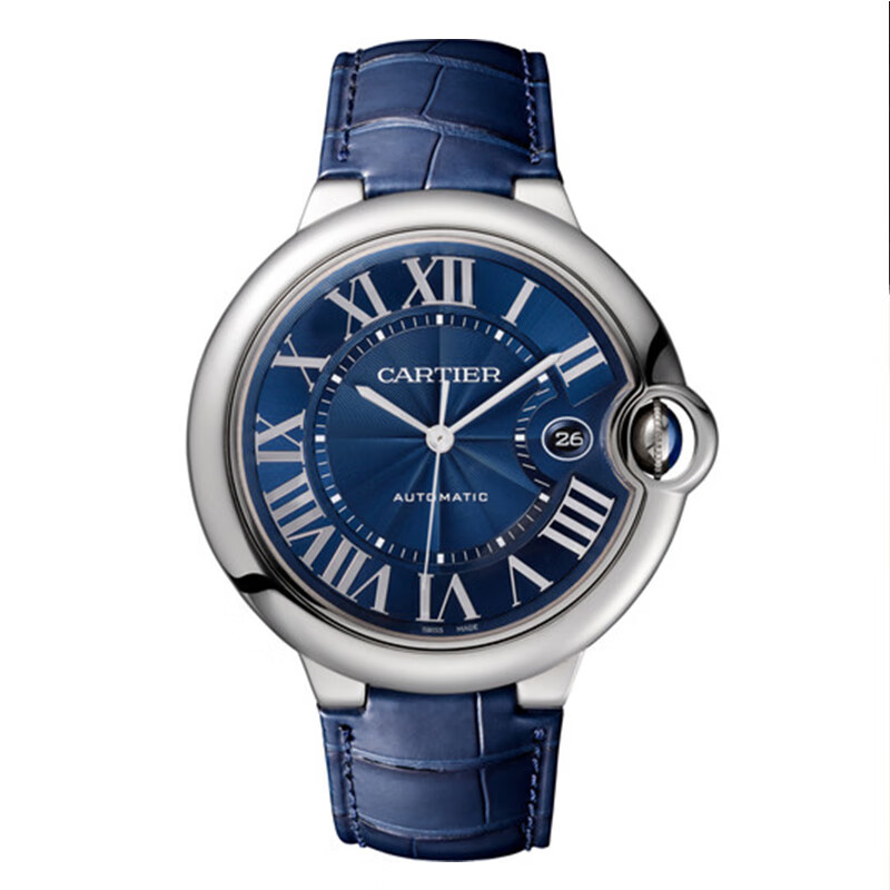 95新公价47500正品卡地亚蓝气球wsbb0025自动机械手表男