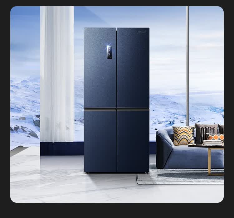 容声冰箱513升十字对开门四门冰箱一级能效风冷无霜全空间净化晶钻