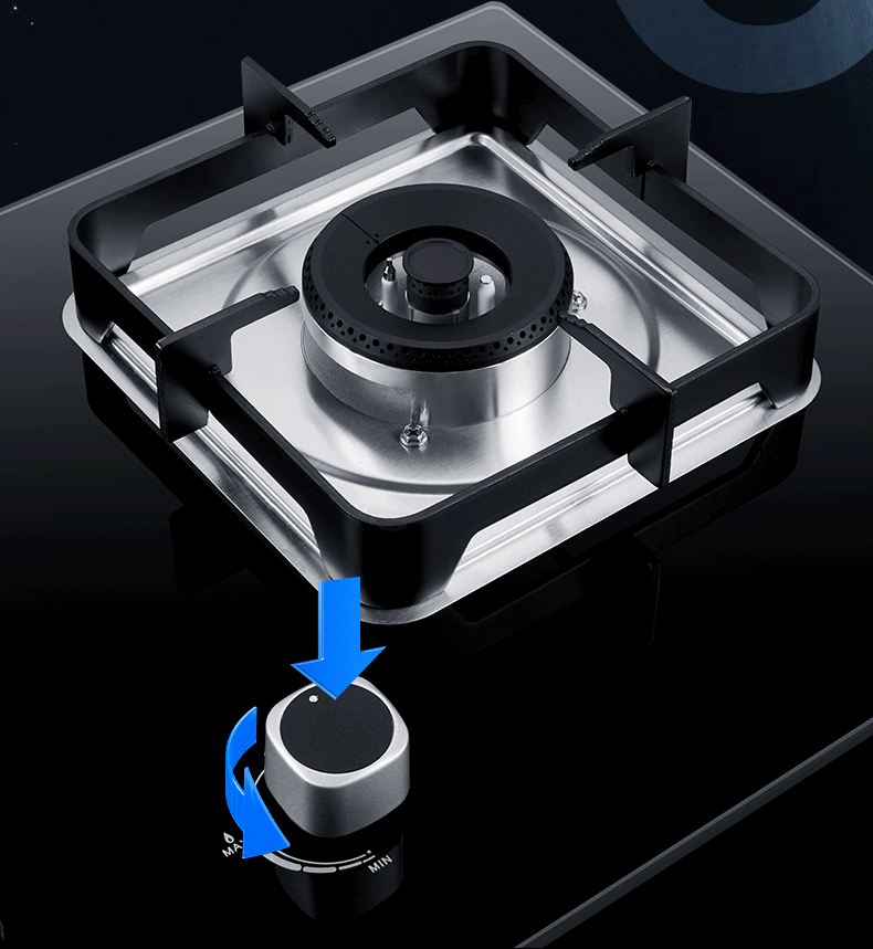 顾家gujia燃气灶天然气双灶52kw大火力家用台式嵌入式两用钢化玻璃