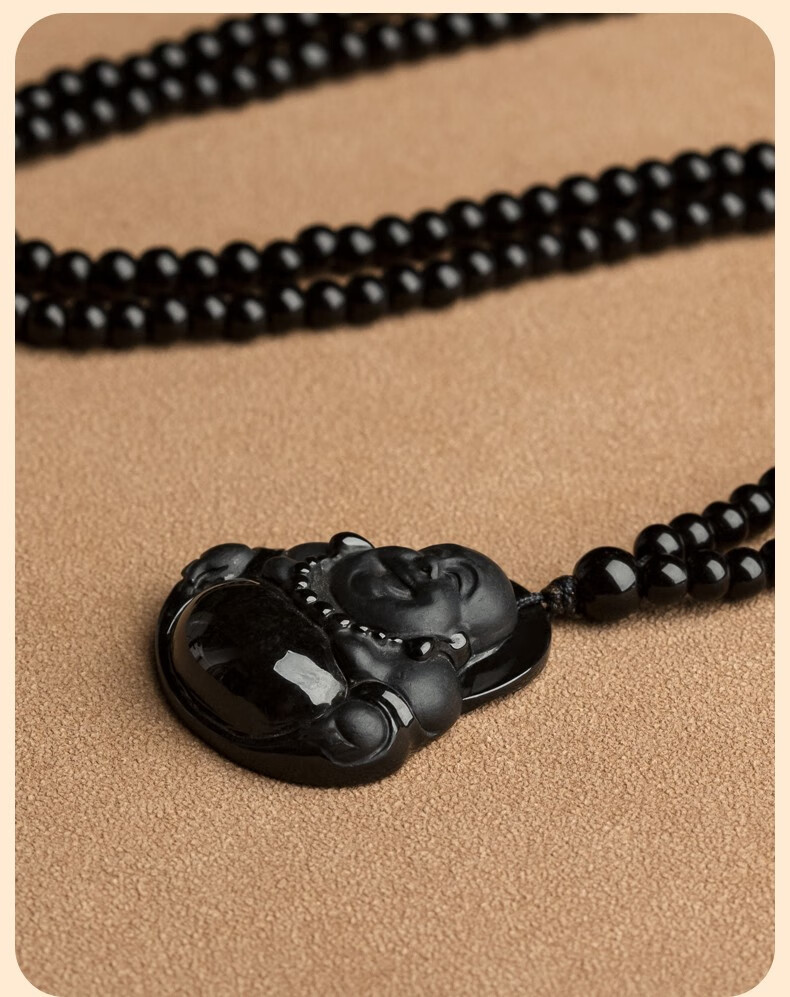 世盈 缅甸a货墨翠玉佛吊坠佛公墨玉男女款挂件玉坠子 附鉴定证书 佛公