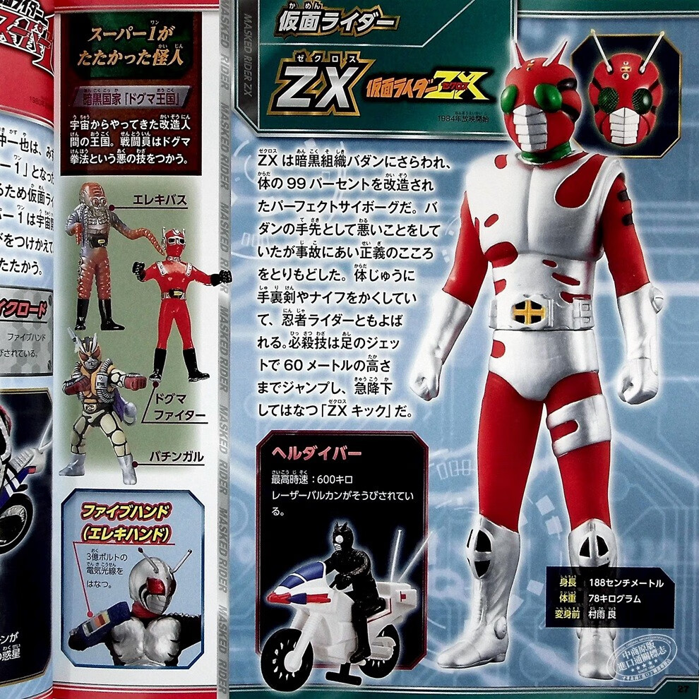 《预售 假面骑士大图鉴hyper 日文原版 仮面ライダー大図鉴ハイパー》