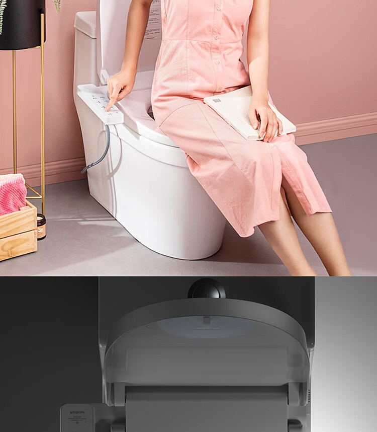 马桶盖标准版即热式智能坐便盖板恒温加热全自动一体便圈过滤杂质妇洗