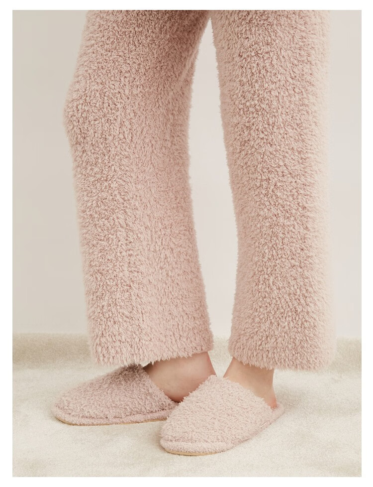 gelato pique22秋冬新品女拖鞋纯色柔软情侣平底家居鞋pwgs229204