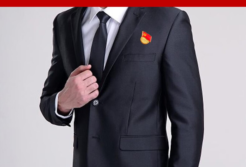 0运费星人说标准胸章党徽强磁扣党员徽章别针少先队队徽蝴蝶扣款为