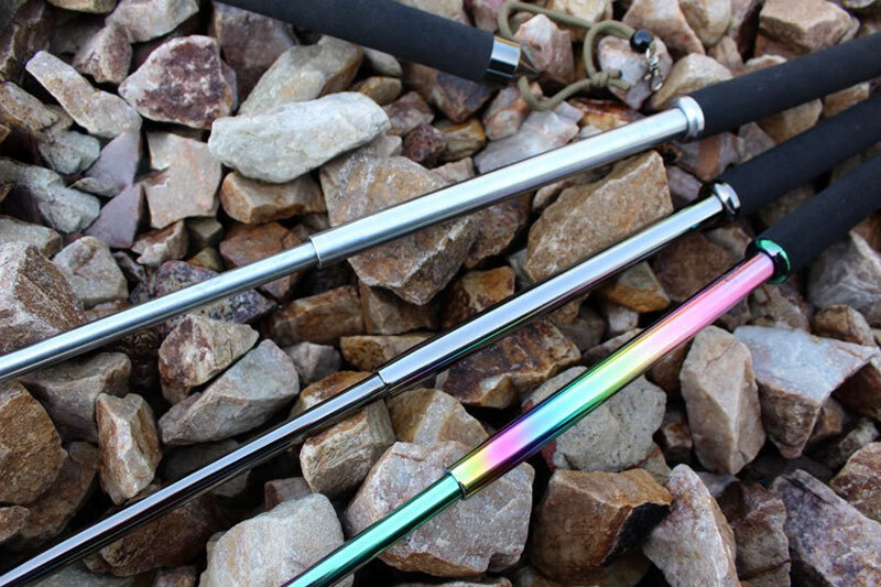 野人谷防身甩棒战术防身甩棍伸缩铁棍防狼铁棒甩鞭车载用品多功能保安