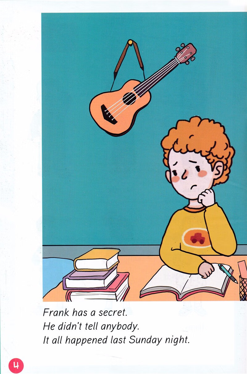 全套6本小学英语绘本故事8同步六年级下册英语课本带插画版课外英语