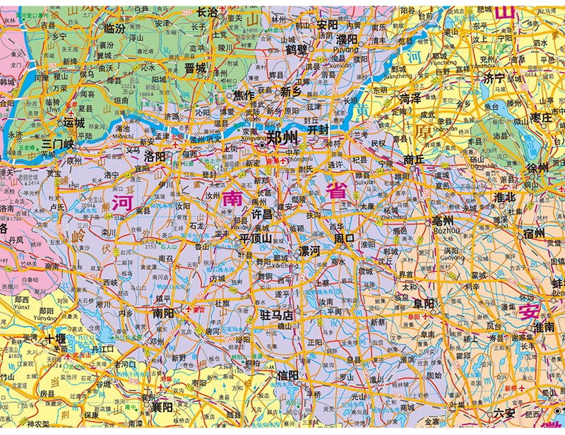 2022全新中国地图挂图超大版3米22米办公室精装防水覆膜精装带挂杆