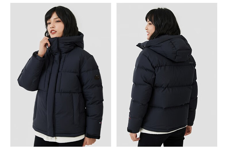 lafuma乐飞叶户外gore-tex防风保暖宽松800蓬鹅绒羽绒服女休闲防寒衣