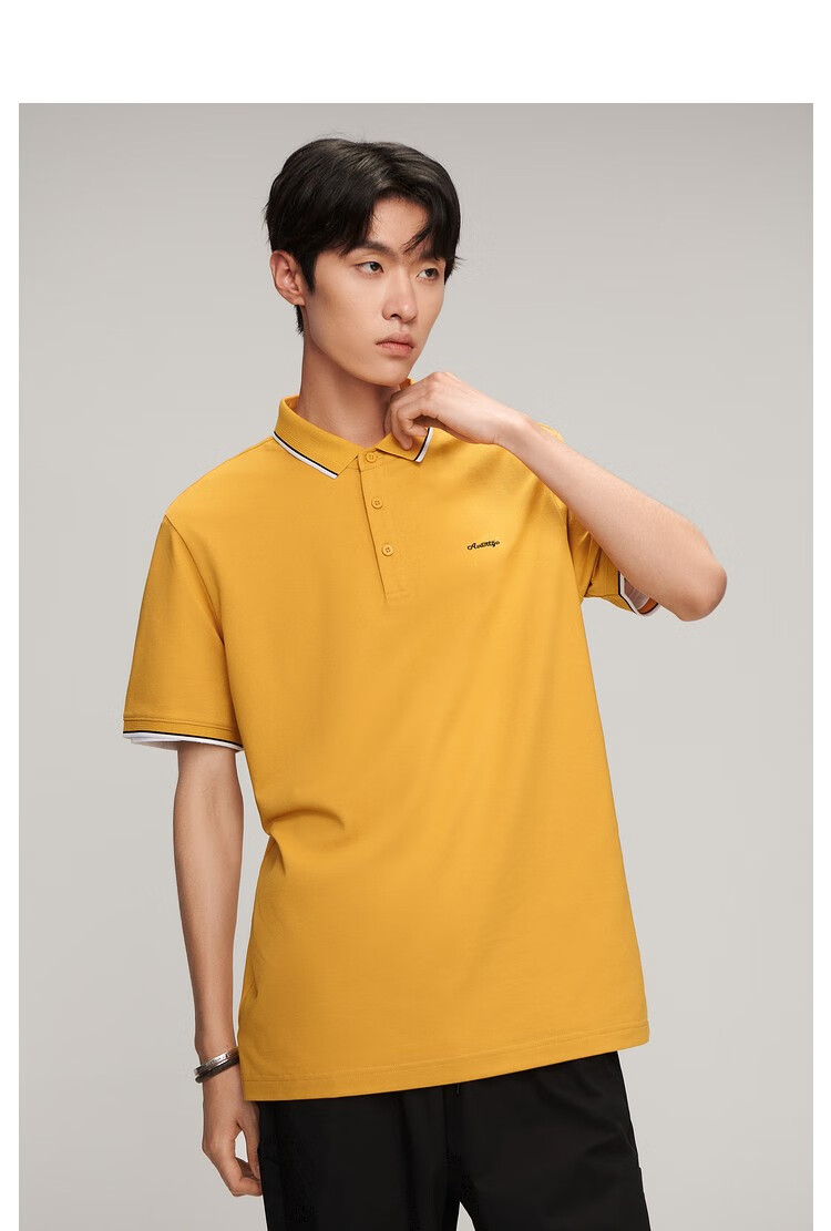 hla海澜之家哆啦a梦系列polo衫男2021夏季含新疆棉半开襟休闲百搭短袖