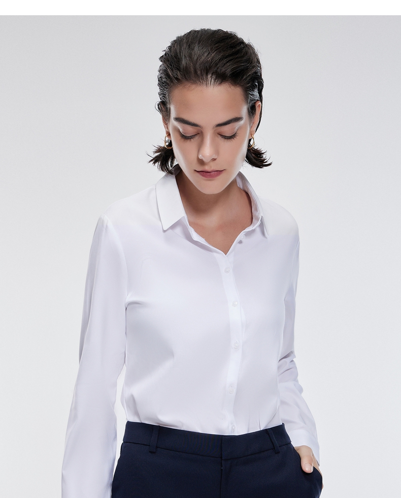 g2000 衬衫2022年新款商务挺括亲肤衬衣舒适简约通勤日常长袖衬衫