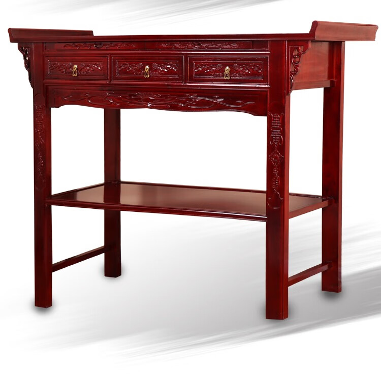 书慧木业供桌佛台家用实木佛龛神台供台 香案神桌供佛桌财神爷供奉台