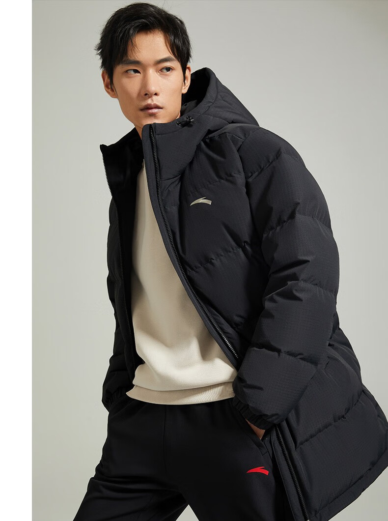 安踏(anta) 【张继科同款】热雪羽绒服丨炽热科技防泼水男冬季长款