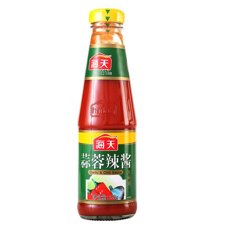 海天蒜蓉辣酱东北韩式烧烤专用辣椒酱火锅蘸料家用厨房调料蒜蓉辣酱