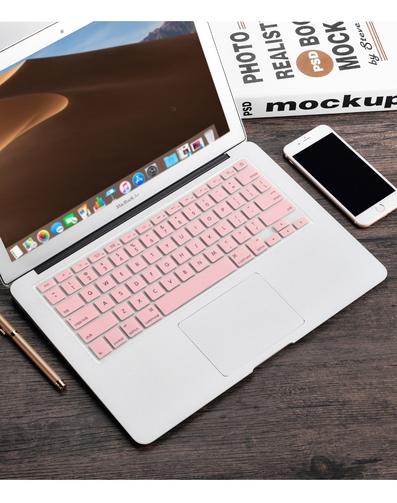 适用于苹果macbookm1air13键盘膜pro14英寸笔记本保护壳电脑硅胶防水