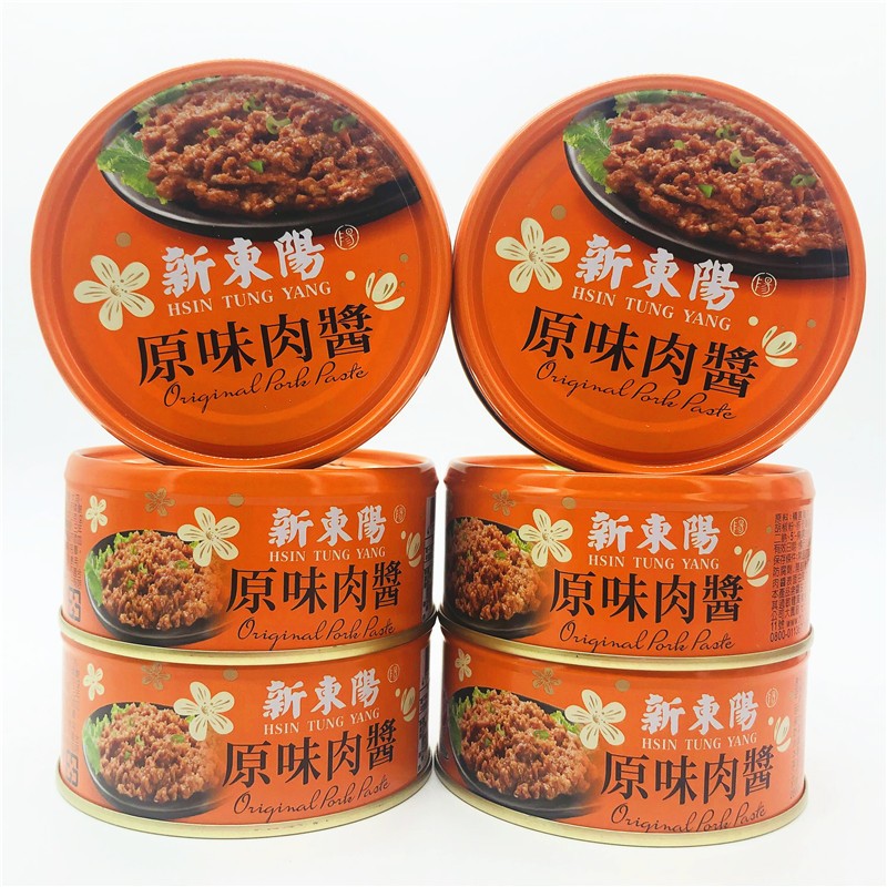 台湾进口 新东阳原味肉酱 147g 佐餐拌饭拌面 原味肉酱