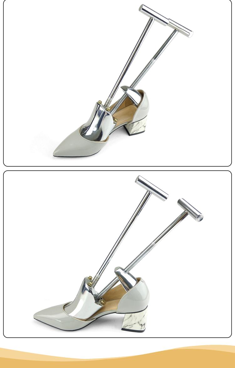 金属撑鞋器铝制扩鞋器撑大鞋子运动鞋鞋撑子扩大器 靴撑高跟撑通用