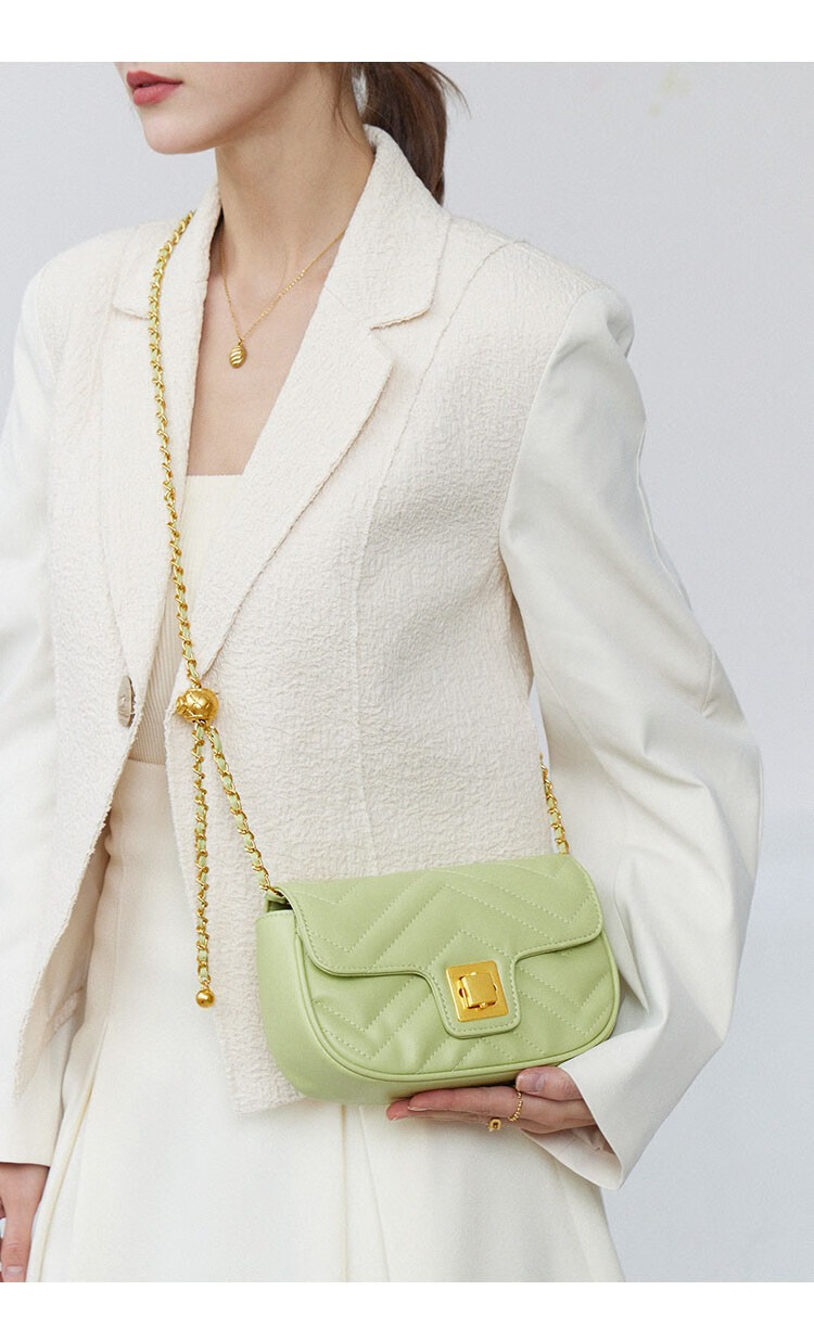 纪诗哲奢侈品牌包包女包单肩包女小香风链条包小众2022新款时尚斜挎包