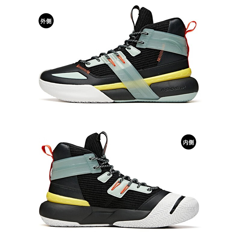 安踏速战4篮球鞋男2020秋冬季新款新品男士运动鞋水泥克星高帮实战