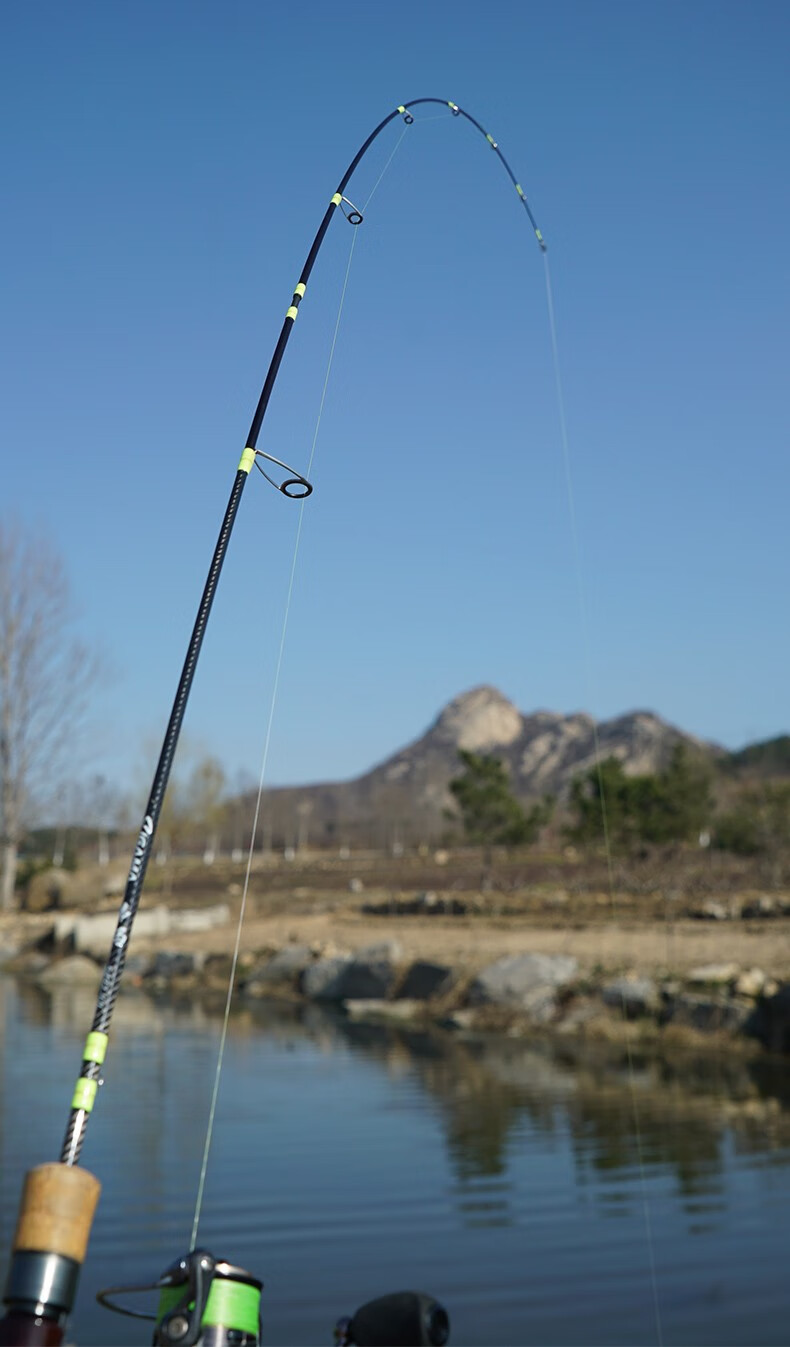 品钓希玛马口竿路亚竿15m17米ull调鳜鱼根钓溪流快调路亚竿翘嘴竿鲈