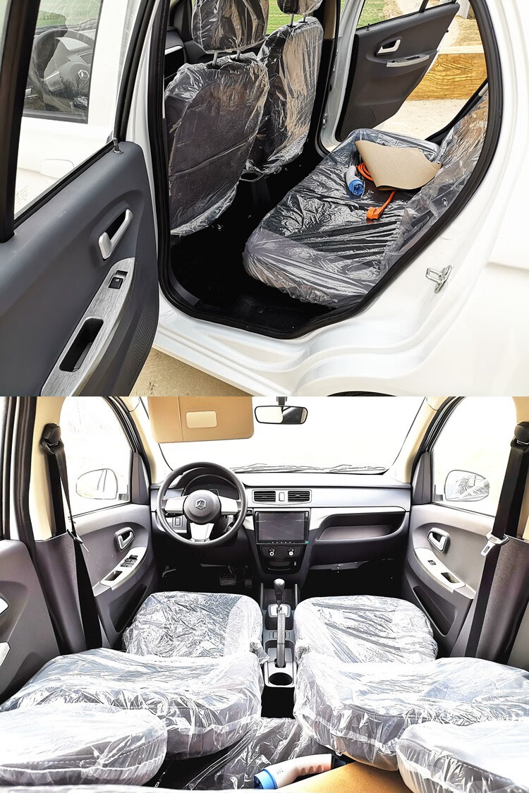 新能源电动四轮汽车成人雷丁d80锂电老人家用女性四轮代步轿车油电