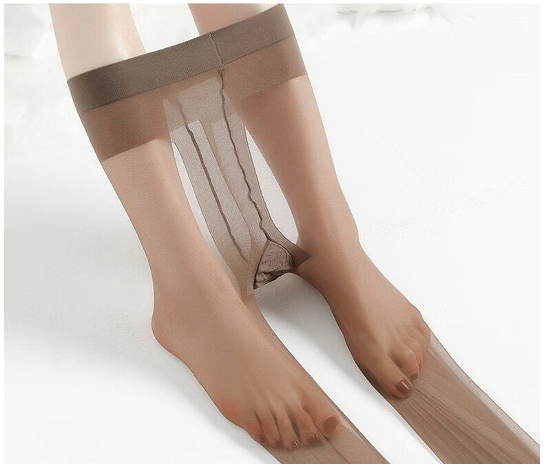 浪莎丝袜女4双春夏超薄t档连裤袜美腿外穿黑肉色女士打底袜薄款显瘦光