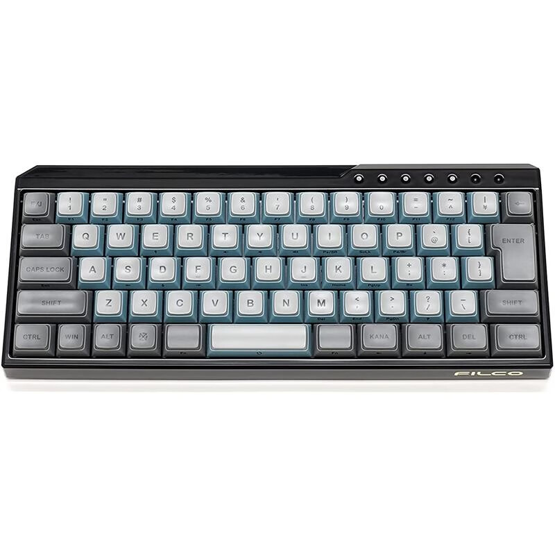 【jd物流 日本直邮】filco 斐尔可 黑漆机械键盘 日语排列66键 kobo