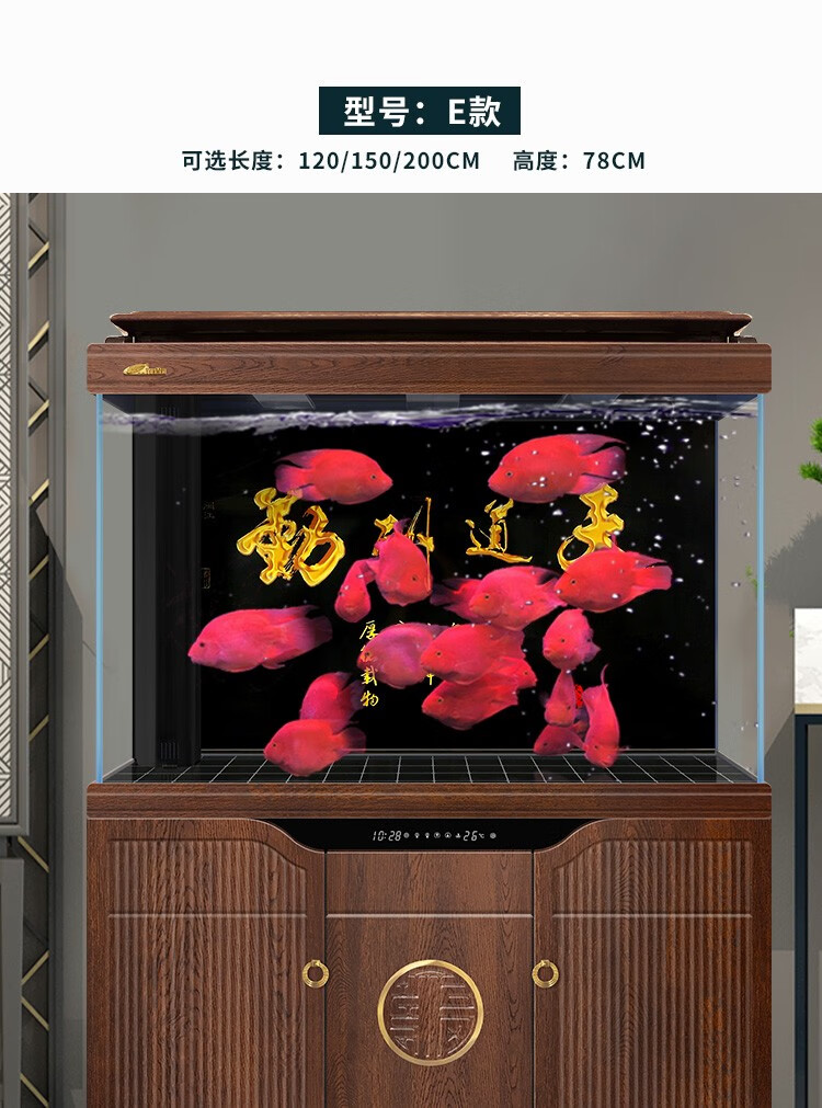 闽江鱼缸背景贴纸图画高清黑色壁纸造景纯色小型单面白色海蓝色风生水