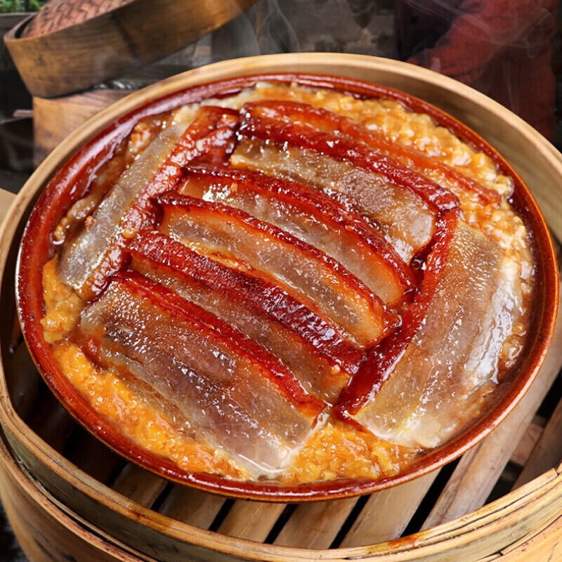 fanace 【京选】四川九大碗糯米夹沙肉400g盒蒸碗装甜烧白扣肉喜沙