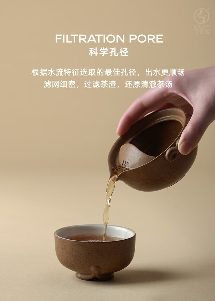 万仟堂快客杯茶具套装茶具快客杯02陶瓷功夫茶具茶杯一壶一杯便携旅游